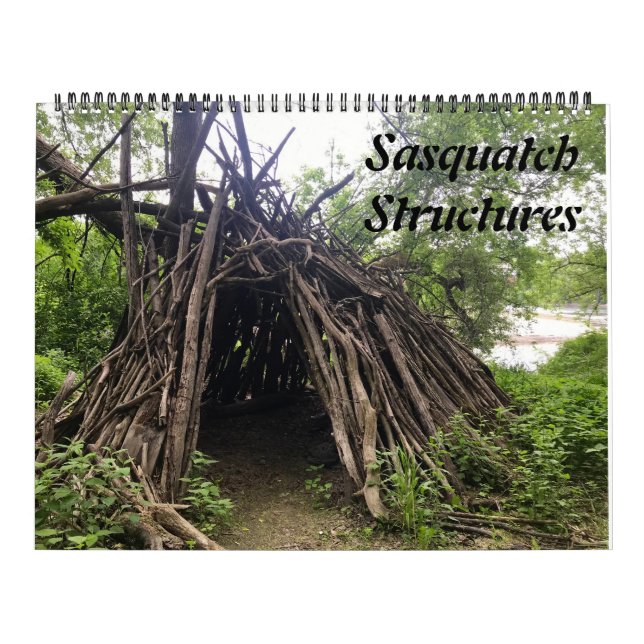 Calendário de Parede Estruturas de Sasquatch (Capa)