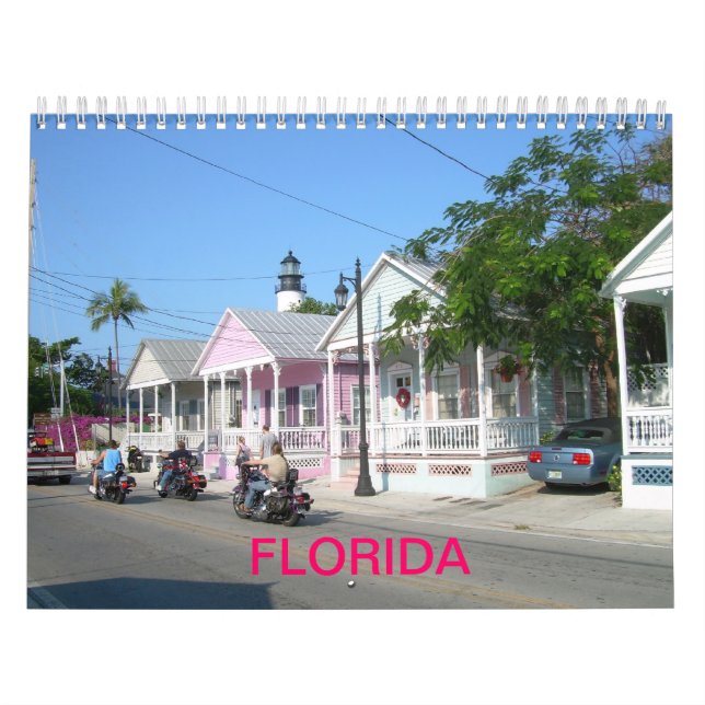 Calendário de Parede FLORIDA (Capa)