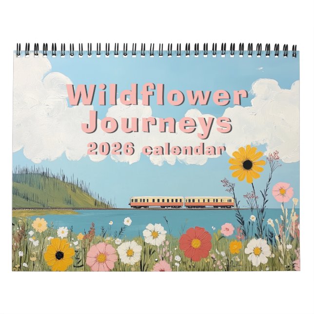 Calendário de Parede Folk Art de 2026 (Capa)