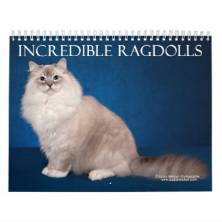 Calendário de parede incrível de Ragdolls