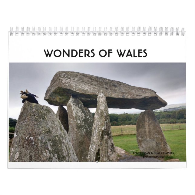 CALENDÁRIO DE PAREDE: MARAVILHAS DE WALES (Capa)