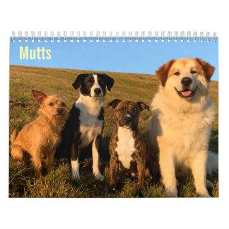 Calendário de parede Mutts 2027