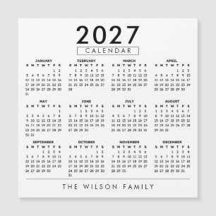 Calendário de Parede Personalizado para Família 20