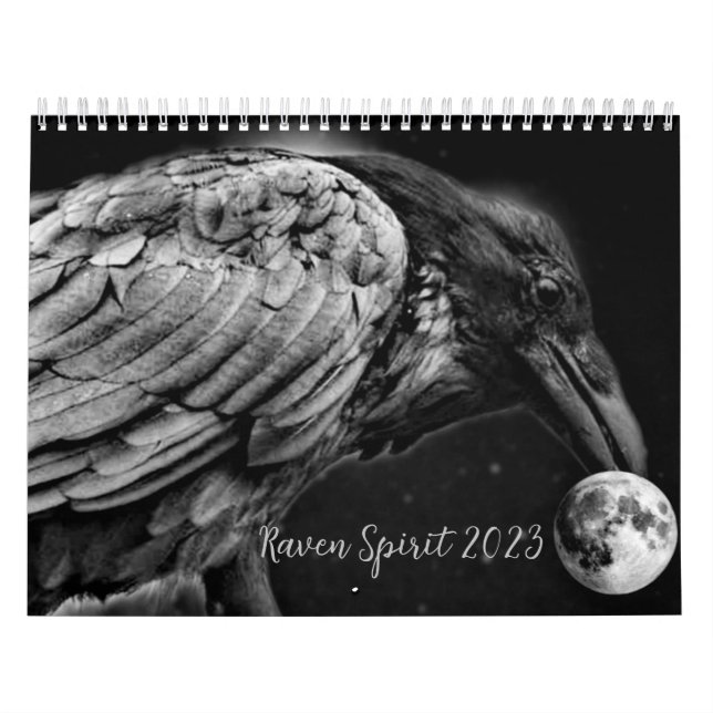 Calendário de Parede Raven Spirit 2023 (Capa)