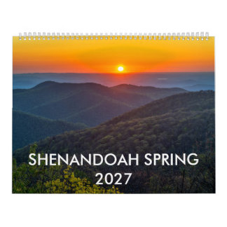 Calendário de Parede Shenandoah Primavera 2027 12 
