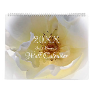 Calendário de Parede - Soft Beauty por HAMbyWG