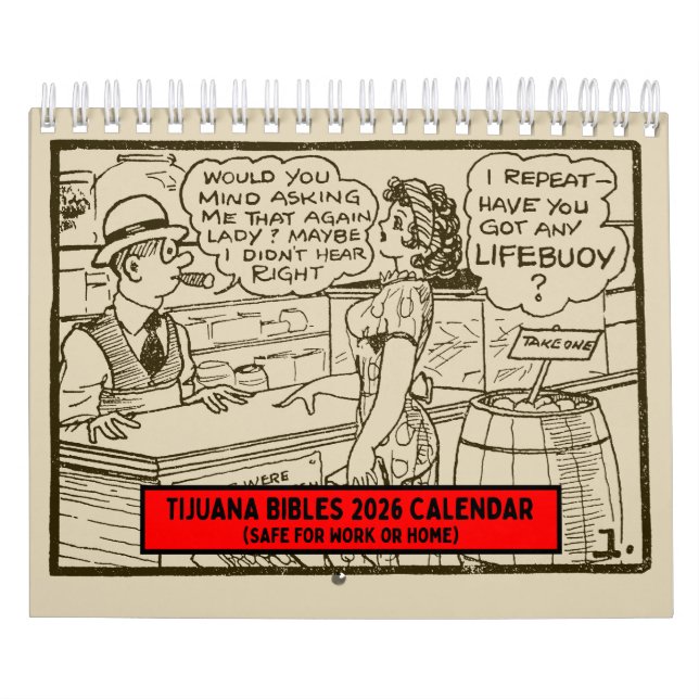 Calendário de Parede Tijuana Bibles 2026 (Apropria (Capa)