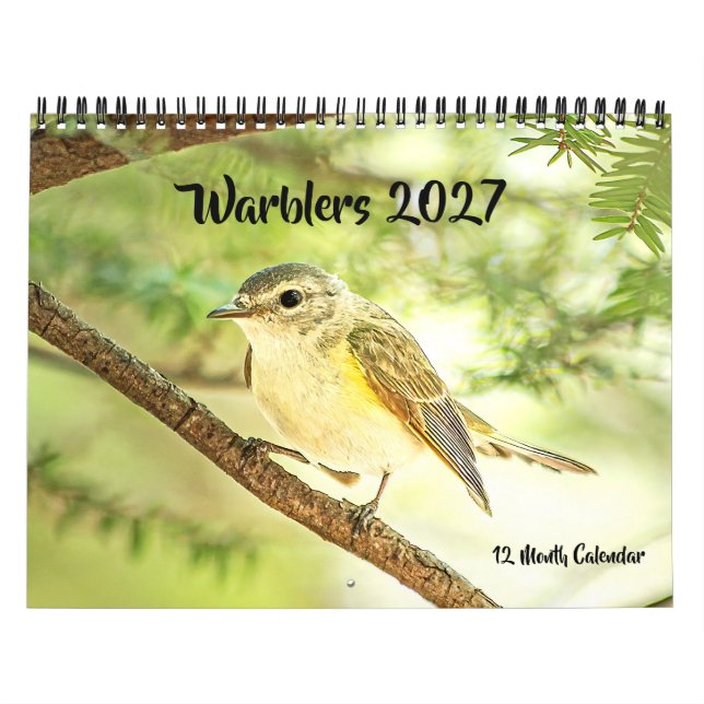 Calendário de Parede Warblers 2027 (Capa)