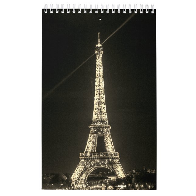 Calendário de Paris 2021 (Verso)