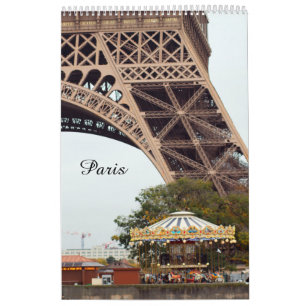 Calendário De Paris Com Amor