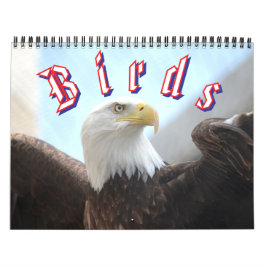 Calendário de Pássaros
