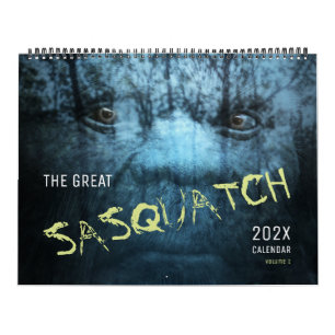 CALENDÁRIO DE PÉ-DE-MAIÚSCULA SASQUATCH - VOLUME 2