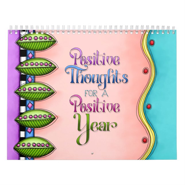 Calendário de Pensamentos Positivos (Capa)