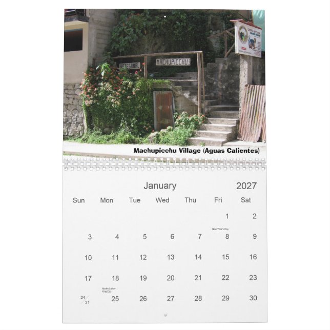 Calendário de Peru 2009 (Jan 2027)