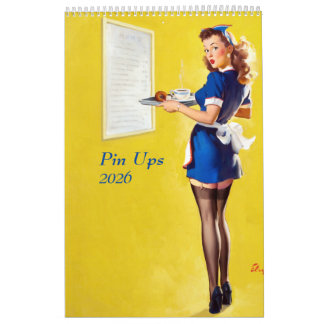 Calendário de Pin Ups 2026