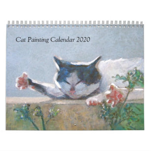 Calendário de Pintura de Gato nº 1