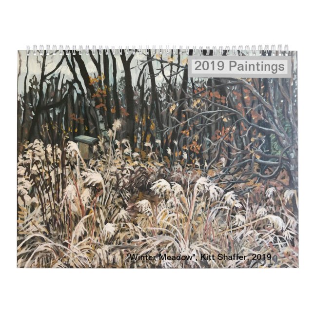 Calendário de Pinturas 2019, Kitt Shaffer (Capa)