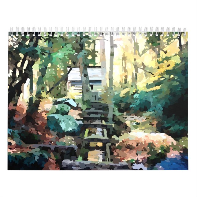 Calendário de Pinturas Digitais (Capa)