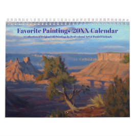 Calendário de Pinturas Favoritas de 20XX