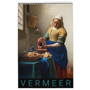 Calendário de Pinturas Vermeer