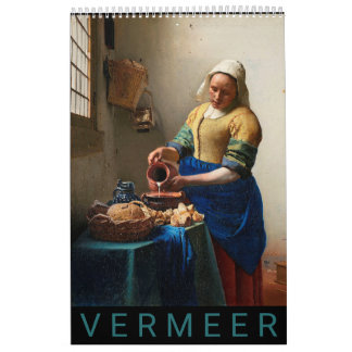 Calendário de Pinturas Vermeer