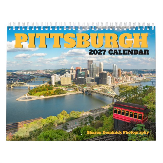 Calendário de Pittsburgh Pensilvânia 2027 (Capa)