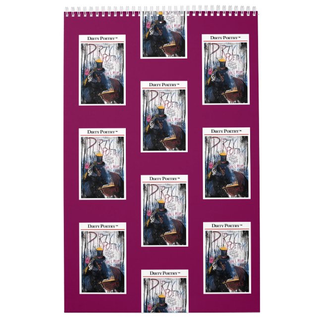 Calendário DE POESIA SUJO (Capa)