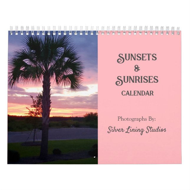 Calendário de pôrs do sol e Nasceres do sol (Capa)