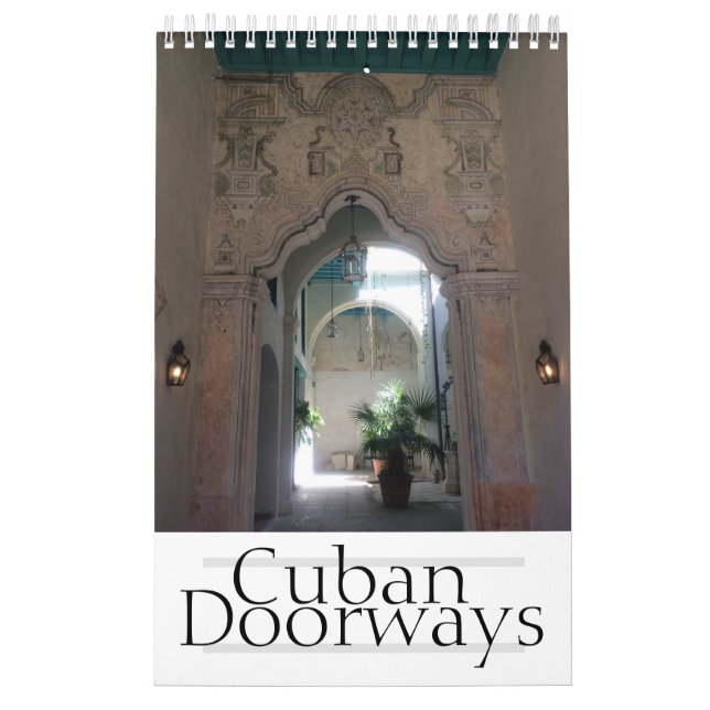 Calendário de Portas Cubanas (Capa)