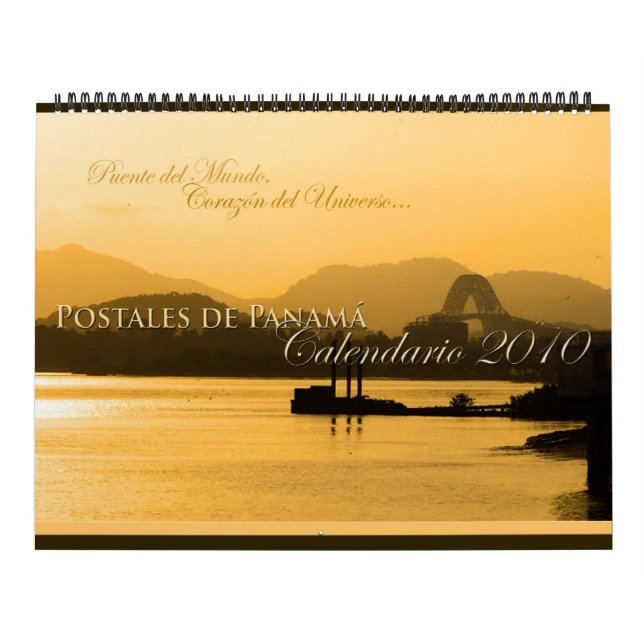 CALENDÁRIO DE POSTAIS PANAMÁ 2010 (Capa)
