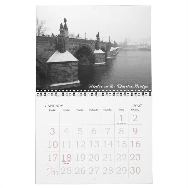 Calendário de Praga 2010 (Jan 2027)