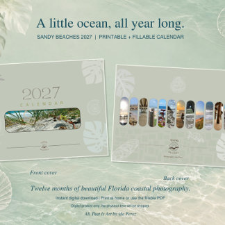 Calendário de Praias Arenosa 2027