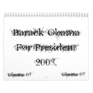 Calendário de Presdiental