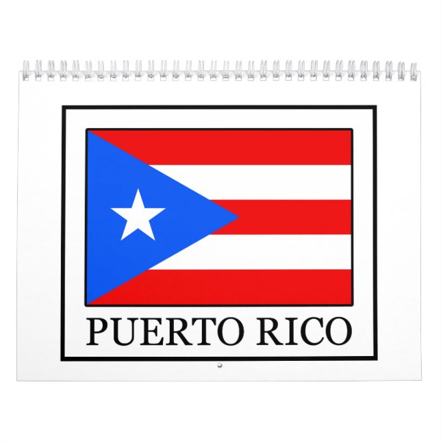 Calendário de Puerto Rico (Capa)