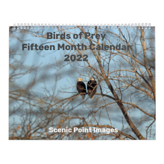 Calendário de Quinze Meses de Aves de 2022