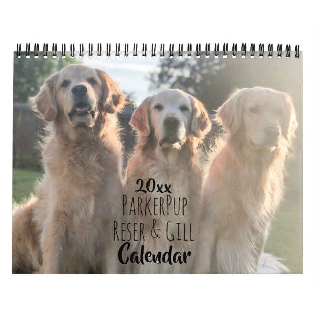 Calendário de Recuperação de Ouros do ParkerPup e  (Capa)