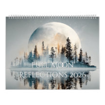 Calendário de Reflexos da Lua Cheia 2026