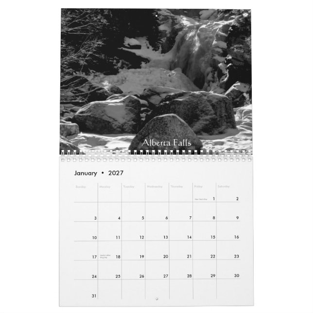 Calendário de refrescamento das águas da natureza (Jan 2027)