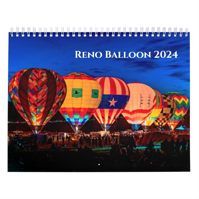 Calendário de Reno Balão 2024 (Capa)