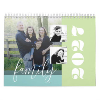 Calendário de Retrato de Família - Personalização 