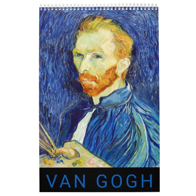 Calendário de Retratos de Van Gogh (Capa)