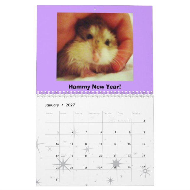 Calendário de Roborovski 2011 (Jan 2027)