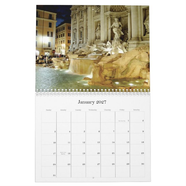 Calendário de Roma 2009 (Jan 2027)