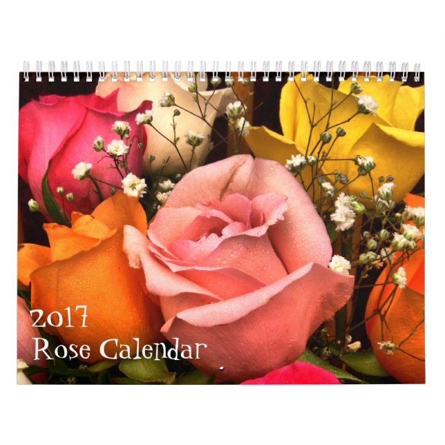 Calendário de Rosas 2017 (Capa)