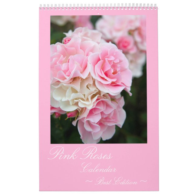Calendário de Rosas Rosa Melhor Edição カ レ ン ダ ー (Capa)