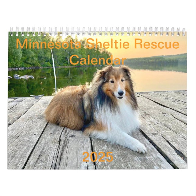 Calendário de Salvamento de Minnesota 2025 (Capa)