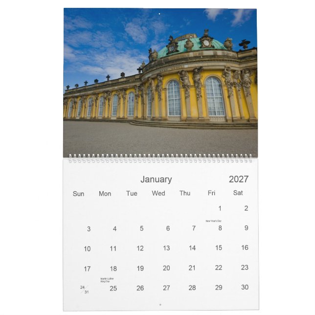 Calendário de Sanssouci 2010 (Jan 2027)