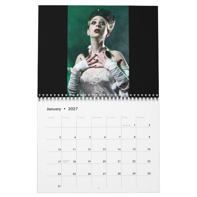 Calendário de Screamvina pela foto de Argo (Jan 2027)