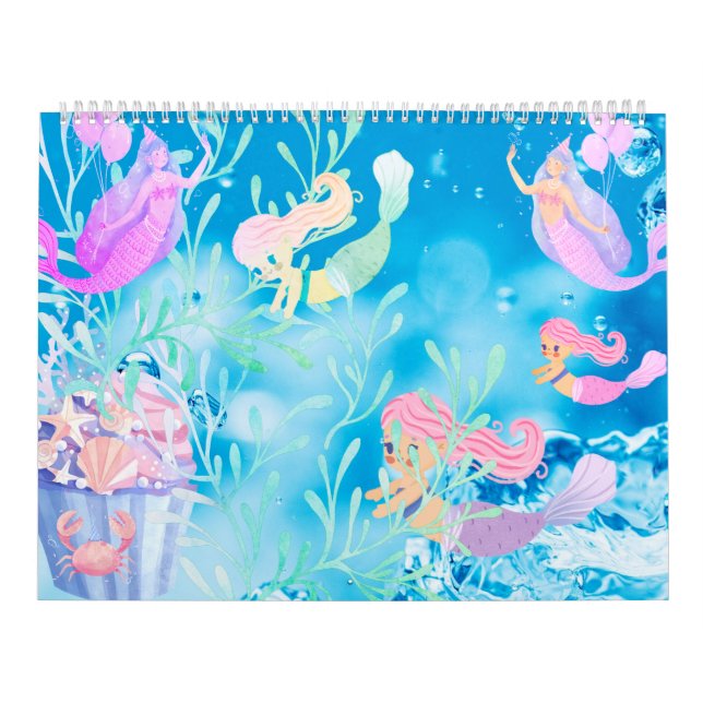 calendário de sereia diferente (Capa)