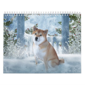 Calendário de Shiba Inu